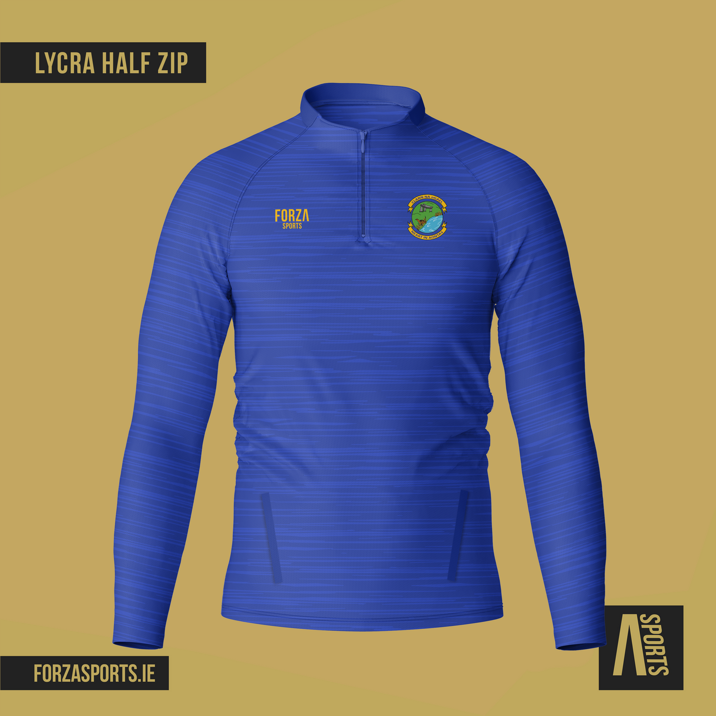 Clann Lycra Half-Zip Top