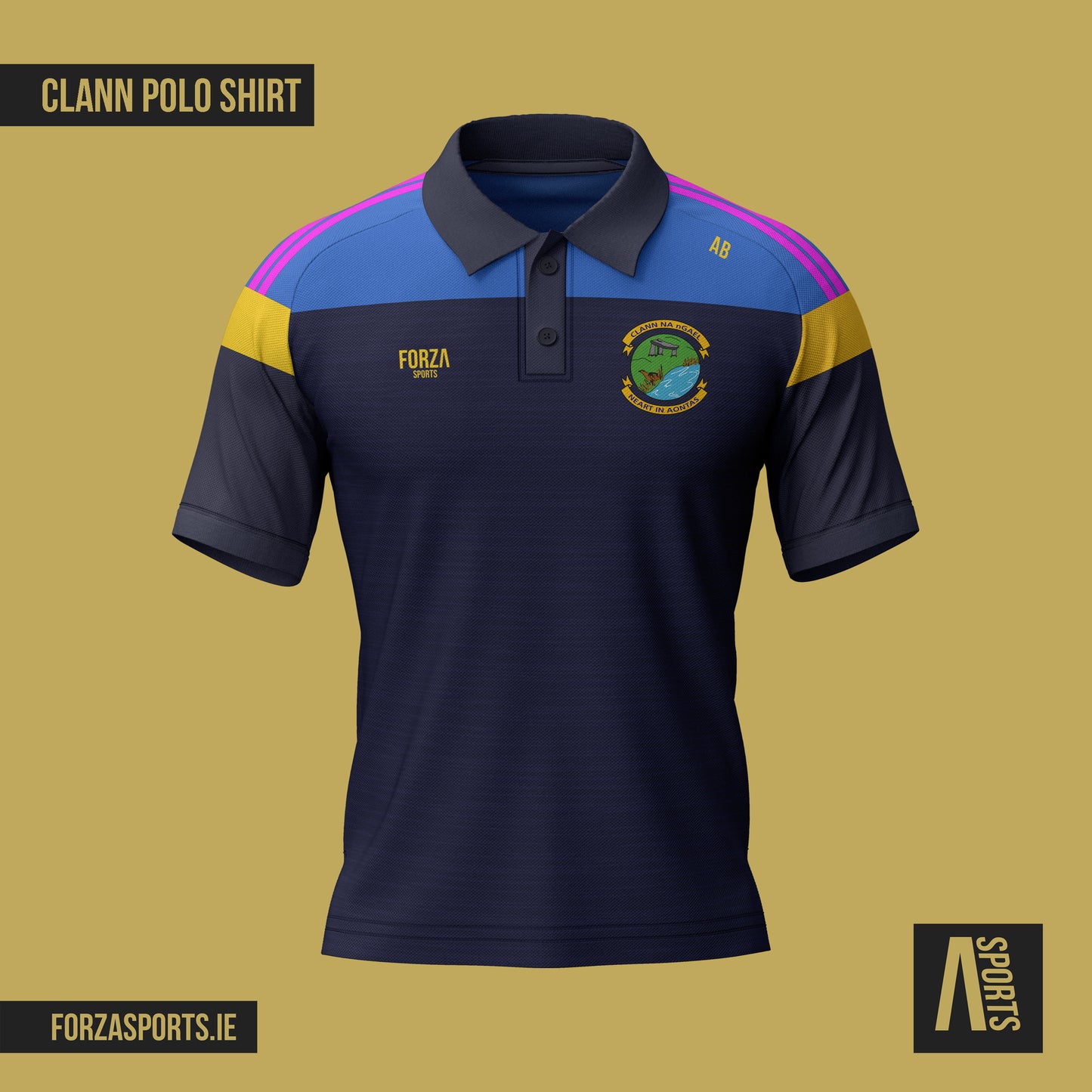 Clann Polo Shirt 2023